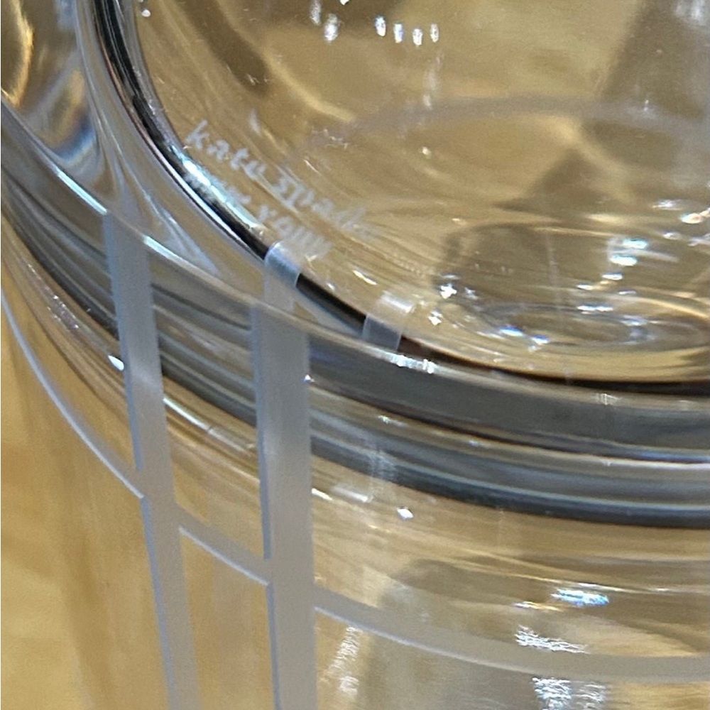 Kate Spade Lenox Madison Square Crystal Decanter - Picture 7 of 8